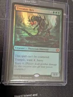 Tyrranax Rex #189 (Foil) Phyrexia All Will Be One Magic: The Gathering Card - Image 1