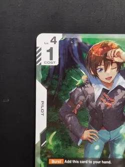 Kira Yamato ST04-010 Foil Alt Art Promo Gundam Card Game Launch Event Promo - Image 2