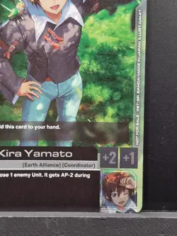 Kira Yamato ST04-010 Foil Alt Art Promo Gundam Card Game Launch Event Promo - Image 5