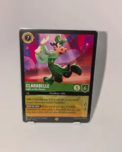 Lorcana: Clarabelle - Light On Her Hooves Card (84/204 Standard Legendary) - Image 1