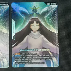 Awakened Potential GD03-118 R+ Winner Promo Gundam Card Game GCG English NM - Image 2