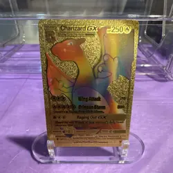 Pokemon Charizard GX Sm-Burning Shadows Rainbow Rare Holo Card 150/147 250 HP - Image 1