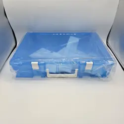TCG Trading Card Storage Box 2300 Capacity Blue Case Dividers New For Pokemon + - Image 1
