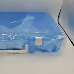 TCG Trading Card Storage Box 2300 Capacity Blue Case Dividers New For Pokemon + - Image 3