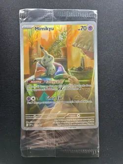 Pokemon: Mimikyu Scarlet & Violet Promo 075 (Sealed) - Image 1
