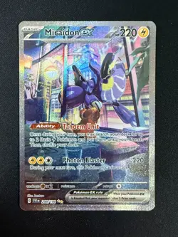 Miraidon ex - 244/198 - Special Illustration Rare Scarlet & Violet (NM) Pokemon - Image 1