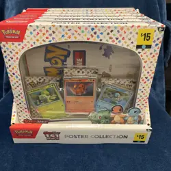 Pokemon TCG Scarlet & Violet 151 Poster Collection Boxes - Sealed Lot of 6 - Image 1