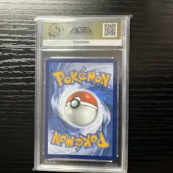 2025 POKEMON SVP EN-SV BLACK STAR PROMO #203 TEAM ROCKET'S WOBBUFFET AGS 10 - Image 2