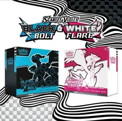 Pokemon Black Bolt and White Flare ETB Set pokemon Center - Image 1