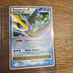 Empoleon LV.X DP11 Holo Pokemon TCG Diamond and Pearl Promos MP - Image 1