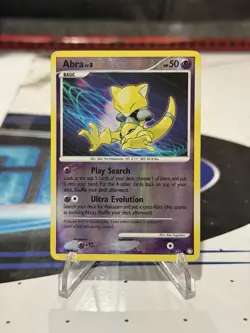 Abra Reverse Holo 69/123 2007 Pokemon TCG Mysterious Treasures - Image 1