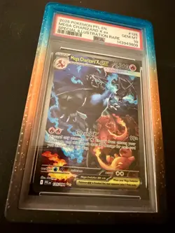 Pokemon Mega Charizard X Ex SIR 125/094 Phantasmal Flames PSA 10 - Image 1