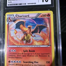 2012 Boundaries Crossed #20 Charizard Holo CGC 10 GEM MINT! 💎🔥 - Image 3