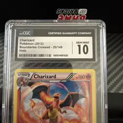 2012 Boundaries Crossed #20 Charizard Holo CGC 10 GEM MINT! 💎🔥 - Image 4