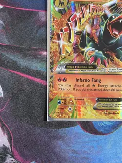 M Houndoom EX 22/162 Ultra Rare Pokemon XY BREAKthrough NM - Image 2