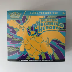 Pokemon TCG Mega Evolution Ascended Heros Elite Trainer Box ETB New Sealed - Image 1