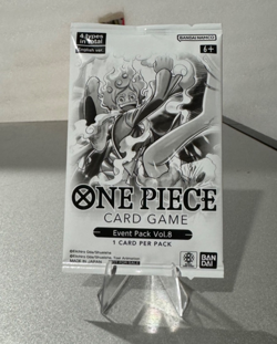 One Piece TCG Event Pack Vol. 8 - 1x - 1 Card Promo Pack - English - SEALED - Image 1
