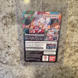 Bandai Namco One Piece CCG Monkey.D.Luffy Full Art Holo US Voyage Card - Image 2