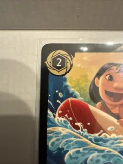 Disney Lorcana Azurite Sea Lilo Escape Artist 2/204 Super Rare Non-Foil - Image 2