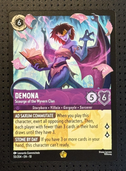 Disney Lorcana #55/204 Demona Legendary Whispers In The Well - Image 1