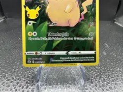 Pokemon TCG Celebrations Pikachu 5/25 Full Art Card 25th Anniversary Base Set - Image 4