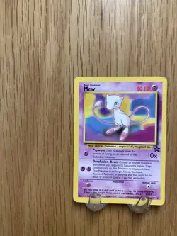 Pokemon TCG Mew No.8 Black Star Promo Card - Image 4