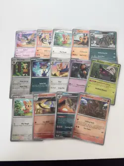 Lot of 25 Pokeball Holo Pattern Pokemon Cards From Black Bolt White Flare All NM - Image 3