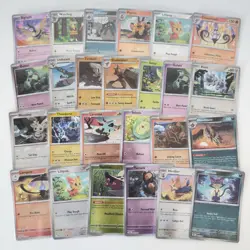 Lot of 25 Pokeball Holo Pattern Pokemon Cards From Black Bolt White Flare All NM - Image 5