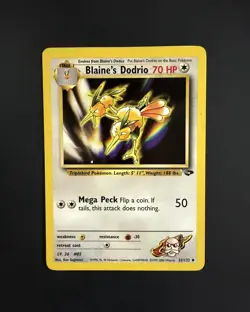 Blaine's Dodrio 32/132 Gym Challenge Pokemon Card - Image 1