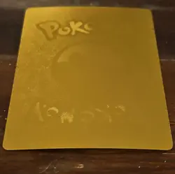 2024 Pokemon Gold Foil Fan Art Card Ash Ketchum VMax 5000000 Basic - Image 2