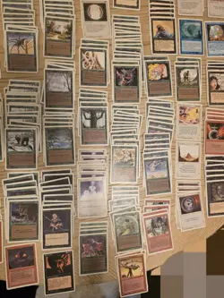 Magic the Gathering Revised and some 4th Edition 1994 – 370 Card Lot - Image 5
