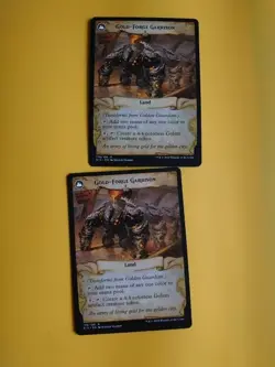 Golden Guardian x2 RIX artifact golem Magic the Gathering 2 rare Card. - Image 4