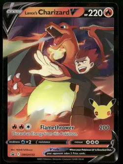 Lance's Charizard V Promo SWSH: Sword & Shield Promo Cards SWSH133 NM - Image 1