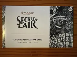 MTG Secret Lair x TMNT Featuring: Kevin Eastman (Inks) Foil - Sealed - Image 1