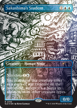 MTG Secret Lair x TMNT Featuring: Kevin Eastman (Inks) Foil - Sealed - Image 4