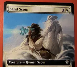 Sand Scout - Extended Art R MTG Commander: Outlaws of Thunder Junction M/NM #47 - Image 2