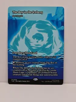 MTG The Boy in the Iceberg - Dark Depths TLE 0056 M NM Regular Borderless - Image 1
