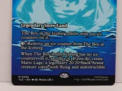 MTG The Boy in the Iceberg - Dark Depths TLE 0056 M NM Regular Borderless - Image 3