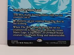 MTG The Boy in the Iceberg - Dark Depths TLE 0056 M NM Regular Borderless - Image 4