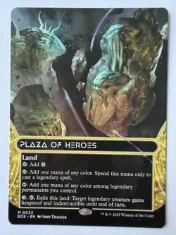 Magic the Gathering Edge of Eternities Plaza of Heroes Borderless M0033 - Image 1
