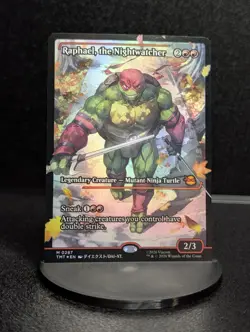 Raphael The Nightwatcher (Showcase) #287 Foil TMT MTG NM/M - Image 1