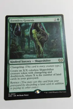 MTG Formless Genesis x1- -Duskmourn: House of Horror Commander-Near Mint - Image 1