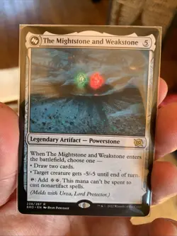 Magic The Gathering The Mightstone and Weakstone Brothers' War Edition - Image 1