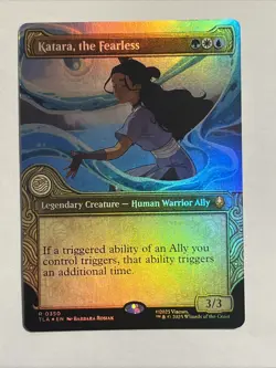 Katara, the Fearless (Showcase) Avatar: The Last Airbender Foil - Image 1