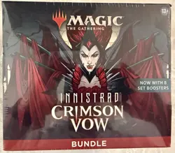 Magic The Gathering Lot Innistrad Crimson Vow Bundle Plus Five Boosters - Image 5