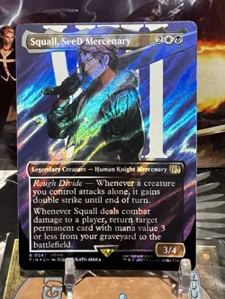MTG | Squall, SeeD Mercenary (0547) (⚡Surge Foil⚡) [FINAL FANTASY] - Image 1