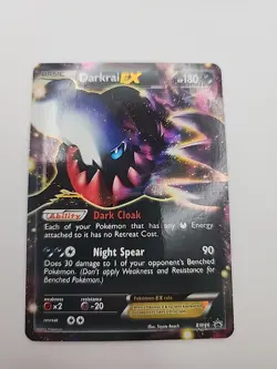 Darkrai EX Holo BW46 Black & White Promo Pokemon Heavily Played HP Damaged DMG - Image 1