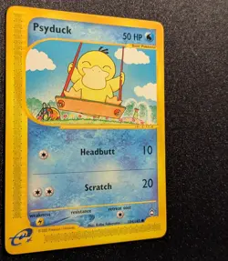 Pokemon AQUAPOLIS - #104/147 Psyduck - Nonholo - ENG - Near Mint/Mint - Image 5