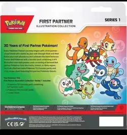 Pokemon TCG First Partner Illustration Collection Series 1 New Sealed Ships 3/20 - Image 2