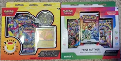 Pokemon (LOT OF 2) TCG First Partner Illustration Collection / Pokemon Day 2026 - Image 1